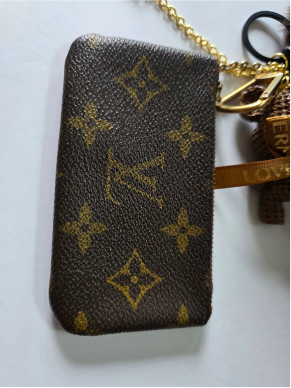 Authentic Louis Vuitton Key Cles & #318 Key Custom Bag Charm - Picture 3 of 8